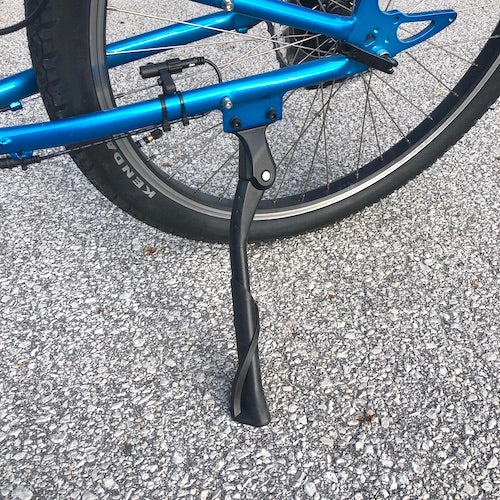 Ecovelò Height Adjustable Bike Kickstand – Fits 24″-27″ MTB, E-Bike, Fat Bike