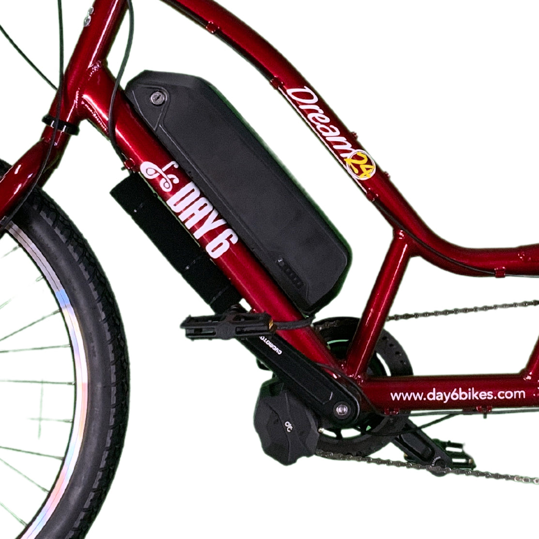 48v 1000w electric bicycle kit with battery Motor & Battery Kit – Day6 Bikes